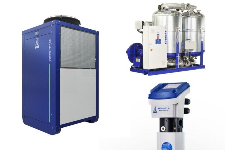 Découvrir nos solutions de séchage d’air comprimé Gamme de sécheurs d’air comprimé pour installations industrielles